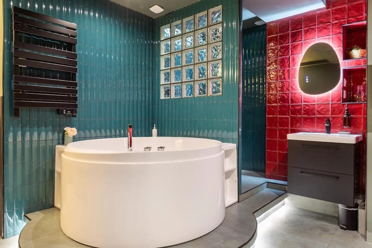 Apartment Arc De Triomphe Romantic Suite Jacuzzi Emeraude Paris